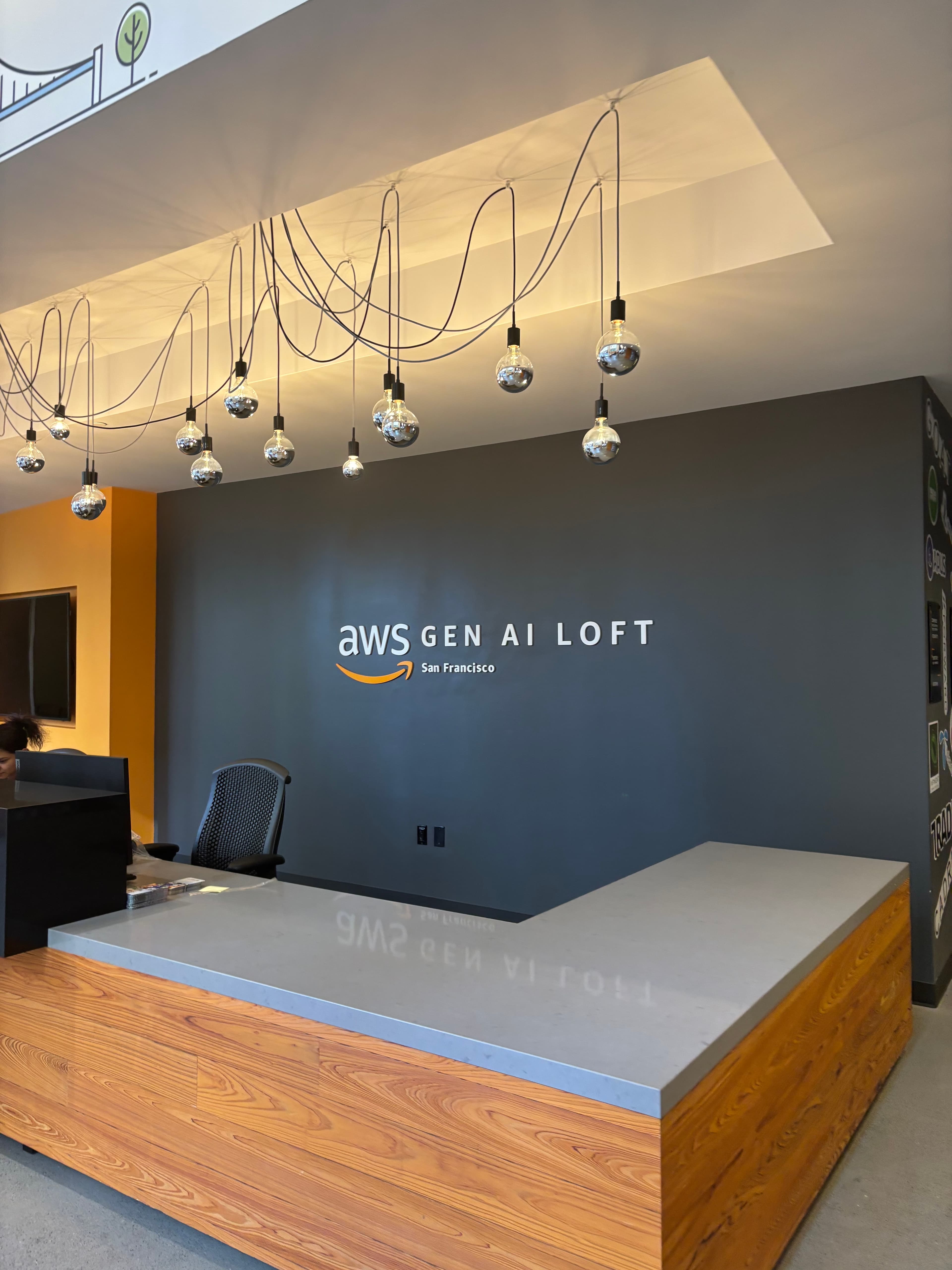 PubMed AI Agent demo at AWS Startup Loft, SF